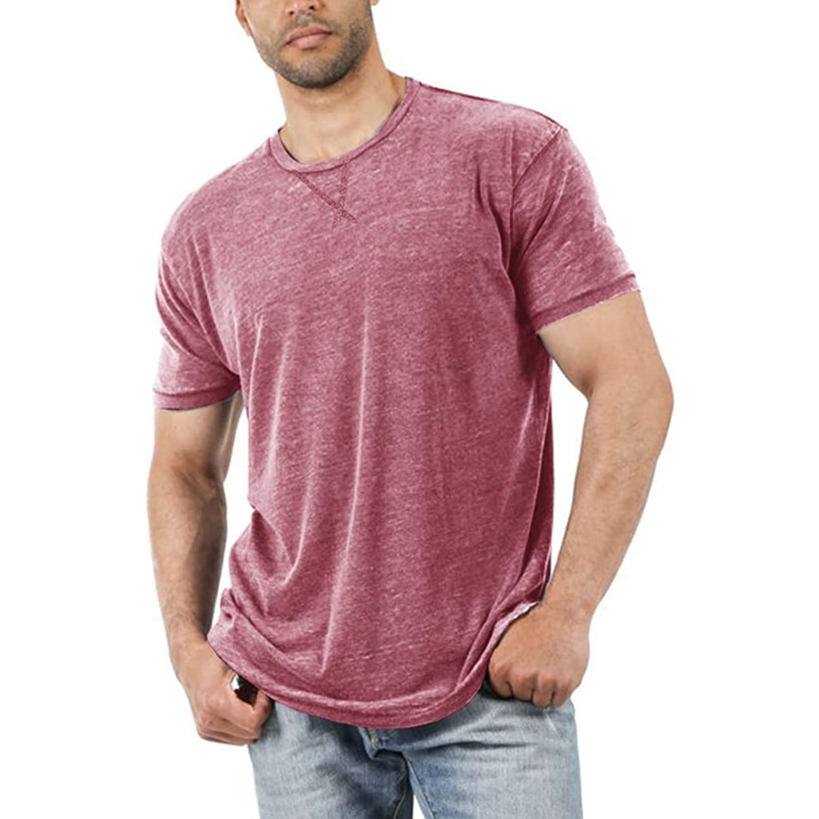 GOLIKEIT Short Sleeve Tee Casual Loose Crew T shirts for Men Classic ...