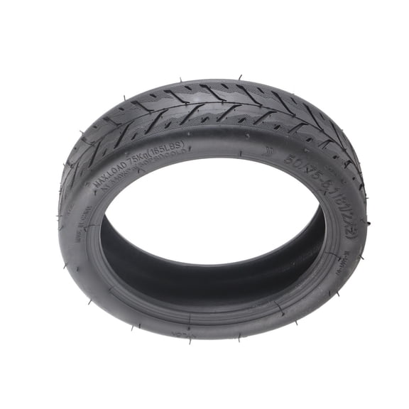 GONCON 50/75-6.1 Electric Scooter Tire Premium Rubber Grooves Replacement Wheel with Excellent Grip & Shock Absorption Heavy Duty Electric Scooter Parts - 8.5 inches / 21.5 cm Outer Diameter