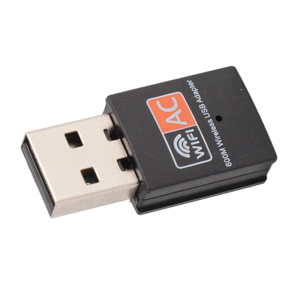 GONCON AC600 USB WiFi Adapter for PC Dual Band 5G 2.4G Wireless Network Transceiver High Speed 600Mbps Nano WiFi Dongle Network Card for Desktop Laptop Support Windows 11 10 8 7 XP Mac OS