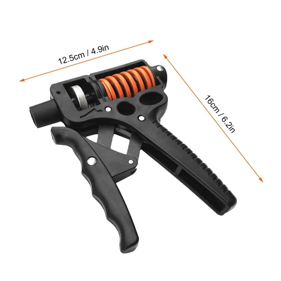 GONCON Adjustable Grip Strengthener Hand Exerciser 33-110lbs Gripper Squeezer Wrist Forearms Workout Training Equipment for Strength Physical Therapy Recovery 6.69 inches / 17 cm