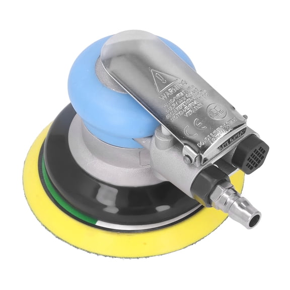 GONCON Air Sander 5 Inch Orbital Pneumatic Sanding Machine 12000 RPM High Speed Palm Grinder Heavy Duty Metal Body For Vehicle Furniture Woodworking Polishing Hand Tool