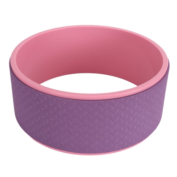 GONCON Back Roller Wheel Massage Improving Poses Stretching Wheel Foam Roller for Home Purple 11.8 inches / 30 cm Effective Support and Flexibility Training Tool