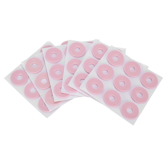 GONCON Corn Pads Abrasionproof Latex Foam Callus Cushion Soft Elastic Breathable Foot Protector Round S - Relieve Pain and Friction for Feet (10 inches / 25.4 cm) 54 Count
