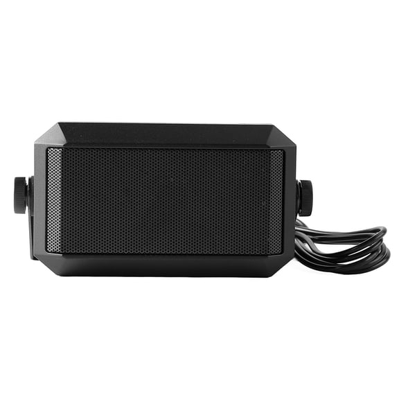 GONCON External Speaker Rectangular 3.5mm Plug Car Radio Speaker for Ham Radio CB Radio Scanner, Heavy Duty Communication Speaker for Vehicle Truck, 5.5 x 3.1 x 3.1 in / 14 x 8 x 8 cm