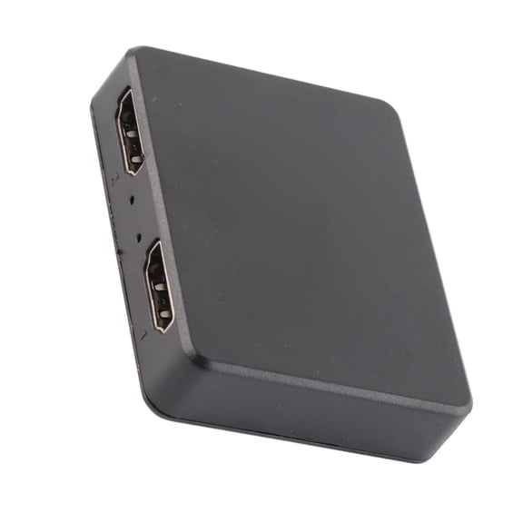 GONCON HDMI Splitter 1 Input 2 Output HDMI Switcher Hub, 1x2 Premium Video Distributor Adapter Supporting 3D 1080p for Dual Displays Moniter TV (12x10x3 in / 30.4x25.4x7.6 cm)