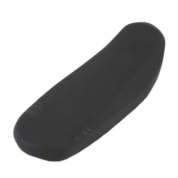 GONCON Motorcycle Seat Cushion PU Leather Waterproof Rear Rider Pad Replacement for Sur Ron Light Bee X / S, Black (17.3 x 6.7 in / 44.0 x 17.0 cm)