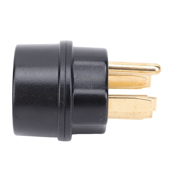 GONCON NEMA 14-50P to 14-50R RV Generator Adapter Plug 50A Heavy Duty Campground Power Converter Socket Adapter, 10 Inches / 25.4 cm Long Cord Durable Rubber and Copper Connector
