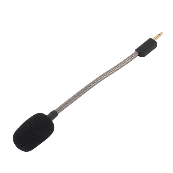 GONCON Replacement Game Mic ABS and Sponge Headphones Detachable Microphone Compatible with Razer BlackShark V2 and BlackShark V2 Pro Wireless Gaming Headset, Black, 1 Pack (13.00x7.00x3.00 inches)