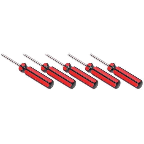 GONCON Single Head Valve Core Remover Steel Car Truck Screwdriver Repair Tool for Motorcycles Bicycles Automotive Tire Stem Valve Core Removal and Maintenance High Hardness Tool Pack
