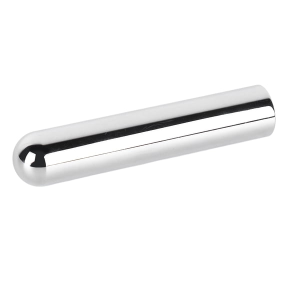 GONCON Solid Steel Roundnose Guitar Tone Bar Multifunctional Professional Slide for Acoustic and Resonator Guitars Heavyweight Structural Design 6.3 Inches Dual-Unit Display 6.30 in / 16.0 cm Long