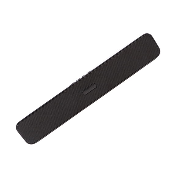 GONCON Wireless Bluetooth Soundbar 5 Playback Modes Noise Reduction Surround Sound 1200mAh Home Audio Bar Speaker with Built-in Rechargeable Battery 15.7 inches / 40.0 cm Black