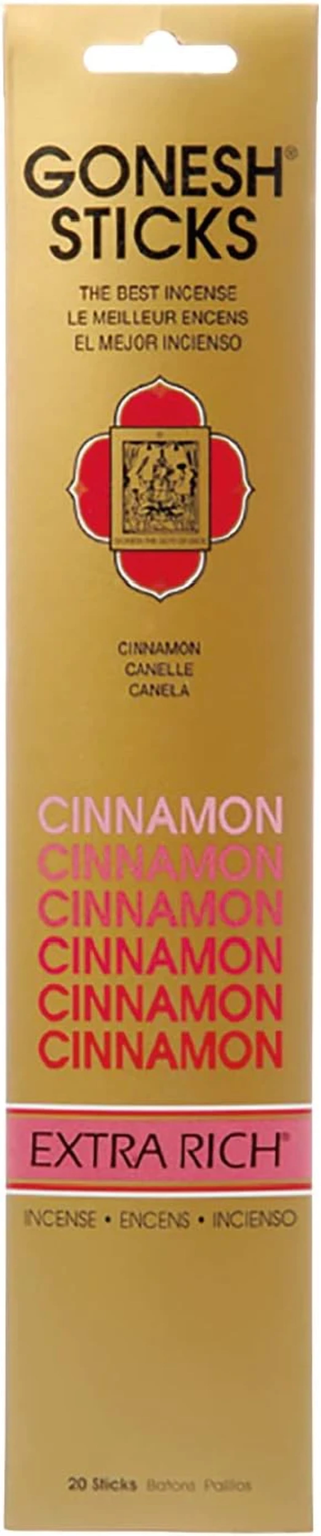 GONESH STICKS Incense Perfumes Of Extra Rich CINNAMON