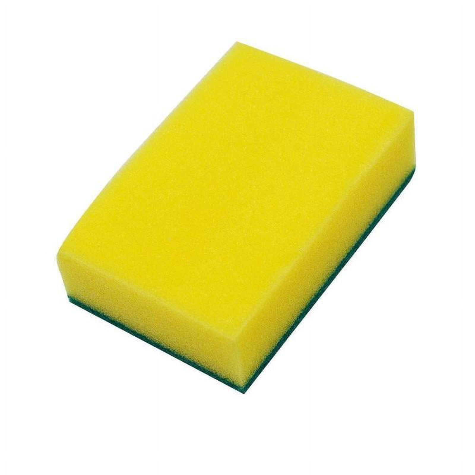 GONGWU 20 Pcs Cleaning Scrub Sponges Heavy Duty Scrub Sponge Kitchen Dish, Sink and Bathroom Cleaning Scrubber Sponge Abrasive Scrubber Sponge Dish Pads P4C4