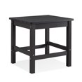thumbnail image 1 of GONICHA 19.65" Outdoor Side Table,Weather Resistant Poly Lumber Adirondack Patio Side Table,Black, 1 of 7