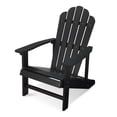 thumbnail image 1 of GONICHA Adirondack Chair,All-Weather Poly Lumber Fire Pit Chair for Patio Garden,Black, 1 of 6