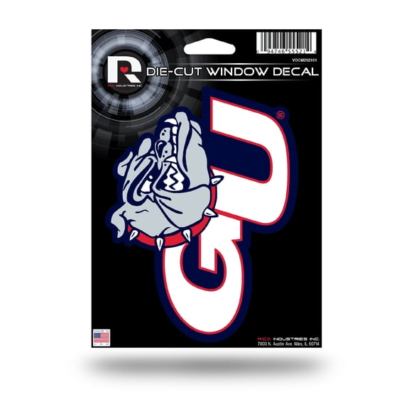 GONZAGA MEDIUM DIE CUT DECAL