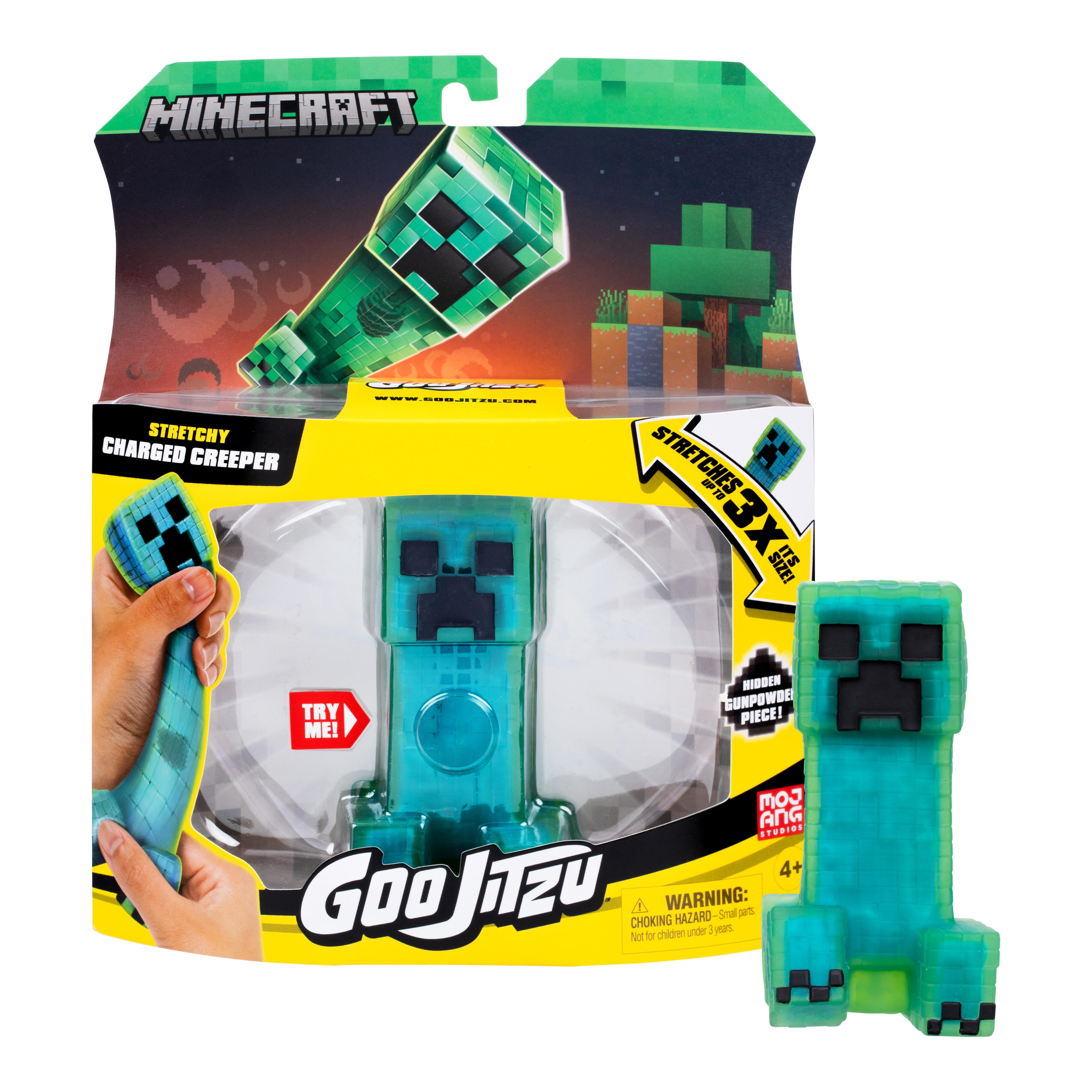 GOO JITZU MINECRAFT S4 HERO PK BLUE CREEPER - Walmart.com