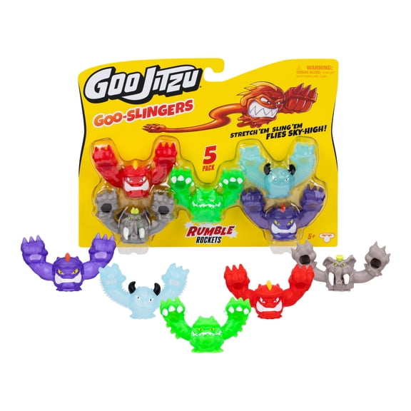 GOO JITZU GOO SLINGERS 5PK RUMBLE ROCKETS