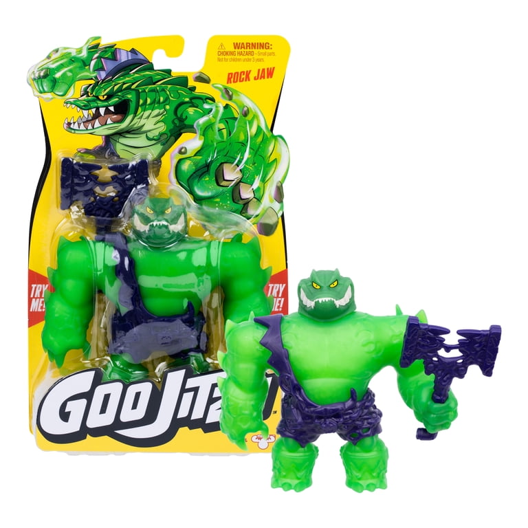 Heroes of Goo Jit Zu, GOO JITZU S15 W1 HERO PK ROCK JAW, Gray