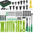 thumbnail image 1 of GOOACC 330Pcs Trim Removal Tool, Auto Push Pin Bumper Retainer Clip Set Fastener Terminal Remover Tool Adhesive Cable Clips Kit Car Panel Radio Removal Auto Clip Pliers, Green, 1 of 7