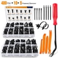 thumbnail image 1 of GOOACC 480PCS Universal Car Plastic Rivets Push Kit with Fastener Remover Tool - Bumper Retainer Clips for Toyota GM Ford Honda Acura Chrysler, 1 of 7