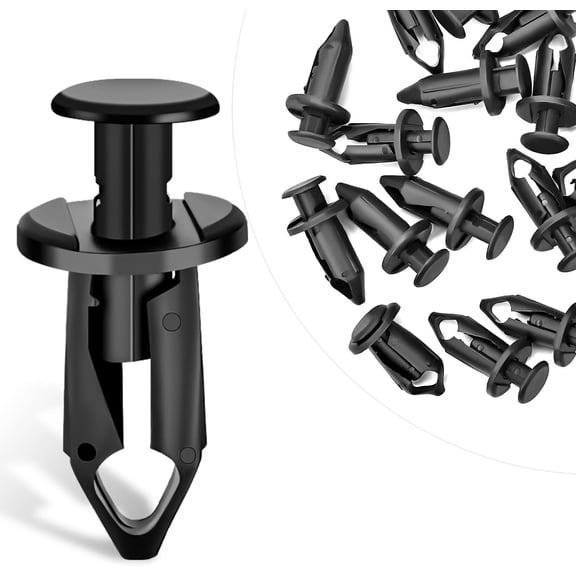 GOOACC 50Pcs Fender Clips Body Rivets Engine Under Cover Splash Shield Guard Clips for Honda 90653-HC4-900,GM 21075686 7661855