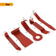thumbnail image 1 of GOOACC 5Pcs Auto Trim Removal Tool Kit No-Scratch Tool Kit for Car Audio Dash Window Molding Fastener Remover Tool Kit-Red, 1 of 7