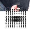 thumbnail image 1 of GOOACC 70-Piece Engine Splash Shield Guard Fastener Kit with Body Bolts, Bumper Fender Liner Push Retainers, Rivet Clips in Nylon, 1 of 7