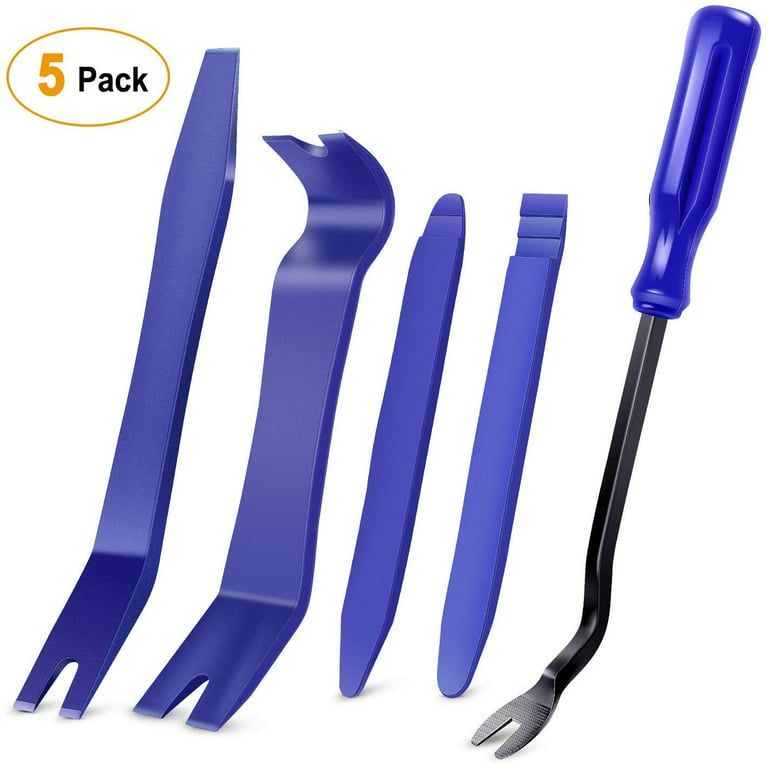 GOOACC Auto Trim Removal Tool Kit No-Scratch Pry Tool Kit for Car Door Clip  Panel and Audio Dashboard Dismantle -5PCS
