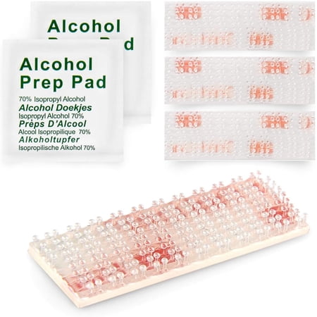 GOOACC EZ Pass Mounting Kit - 2 Sets of Peel-and-Stick Strips-EZ Pass/I-Pass/SunPass Adhesive Strips with Alcohol Prep Pad