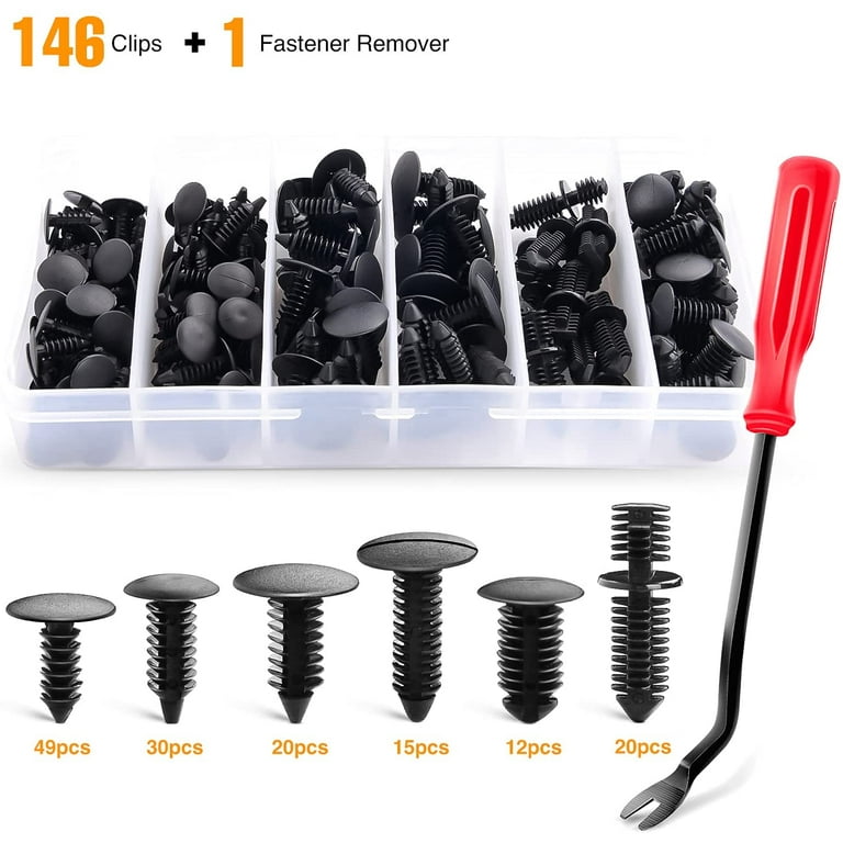 GOOACC Universal Nylon Shield Retainer Clips Automotive Specialty