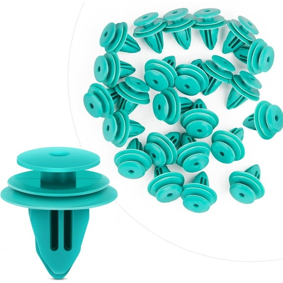 GOOACC for Toyota Trim Door Panel Clips Retainer for Tacoma Tundra Camry Corolla Avalon Sienna Replace OEM: 90467-101889mm Hole - 40pcs