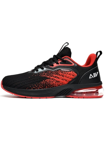 Men\'s Black Orange Running Walking Supportive Jogging Athletic Sneakers Shoes Amazon.com | Kricely Men main image 3