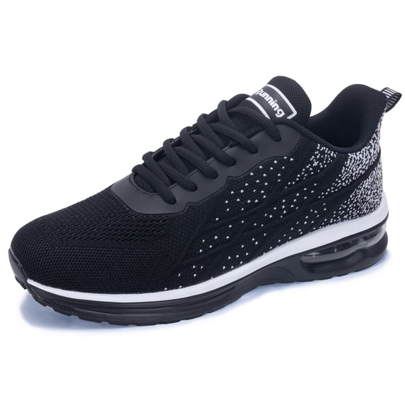 GOOBON Mens Running Shoes Tennis Shoes Non Slip Air Cushion Athletic Sneakers Breathable Fashion Walking Sneakers for Workout Jogging