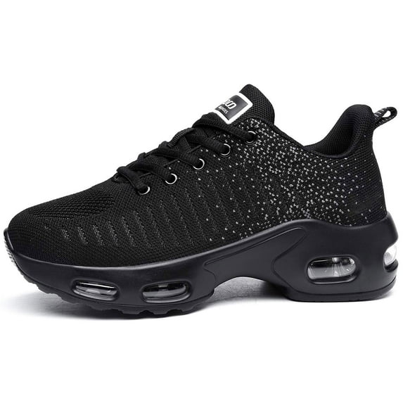 GOOBON Womens Running Shoes Tennis Sneakers Athletic Air Cushion Non Slip Shoes Breathable Fashion Walking Sneakers for Gym Workout