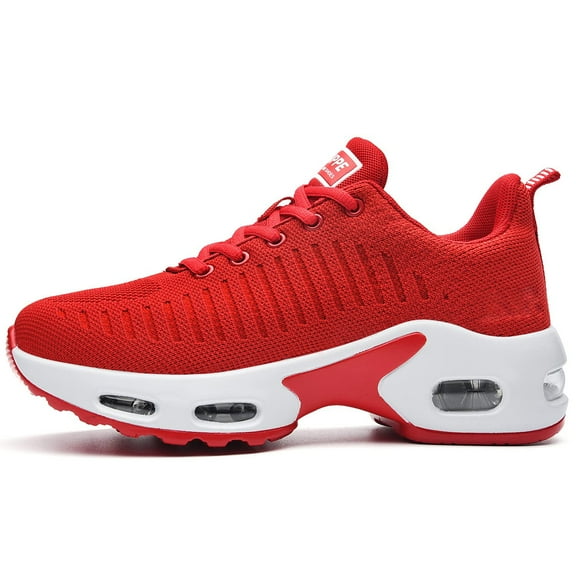 GOOBON Womens Running Shoes Tennis Sneakers Athletic Air Cushion Non Slip Shoes Breathable Fashion Walking Sneakers for Gym Workout