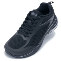 GOOBON Women Wide Toe Box Walking Shoes with Arch Support Tennis Running Sneakers Extra Wide Width Woman Shoe for Plantar Fasciitis Flat Foot Heel Pain Relief US Size 6-11