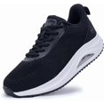 thumbnail image 1 of GOOBON Women's Walking Shoes Arch Support Orthotic Breathable Tennis Sneakers for Plantar Fasciitis Pain Relief US Size 6-11, 1 of 7