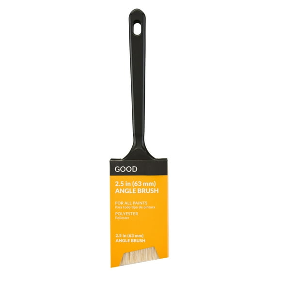 GOOD 2.5 in. Polyester Angle Paint Brush