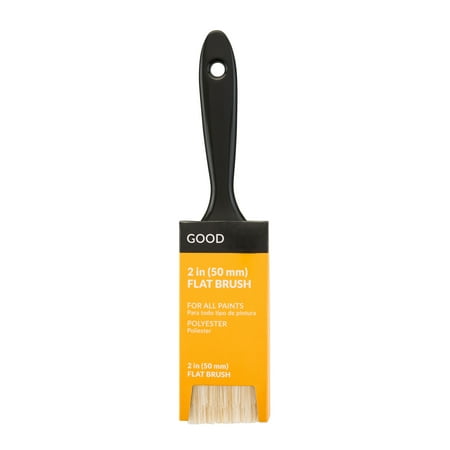 GOOD 2 in. Polyester Flat Paint Brush