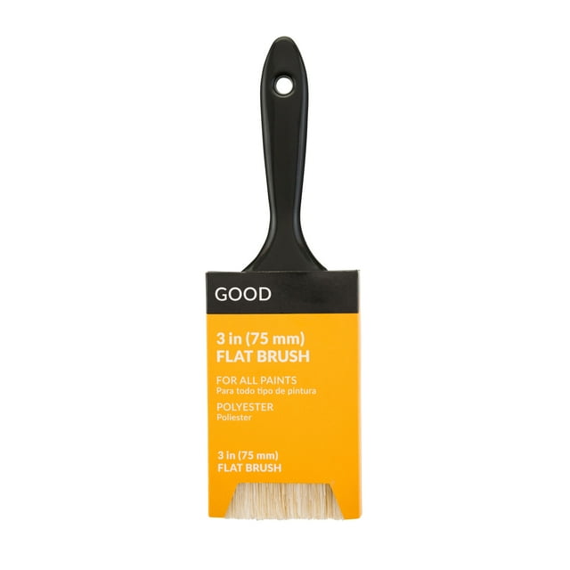 GOOD 3" Polyester Flat Brush