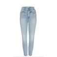 thumbnail image 1 of GOOD AMERICAN Women's Good Curve Skinny Front Yoke Jeans, Blue, 10/30, 1 of 2