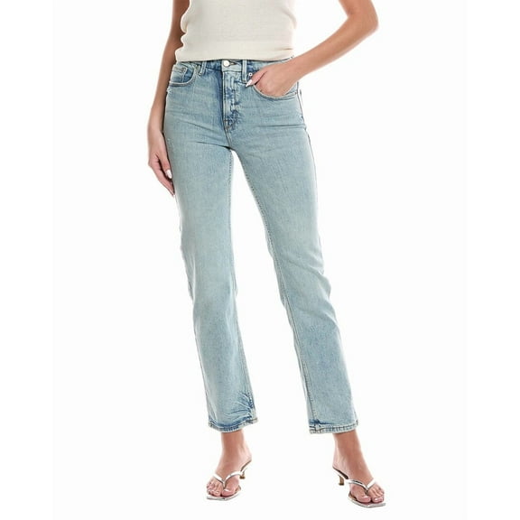 GOOD AMERICAN womens  Good Icon Indigo Jean, 00, Blue