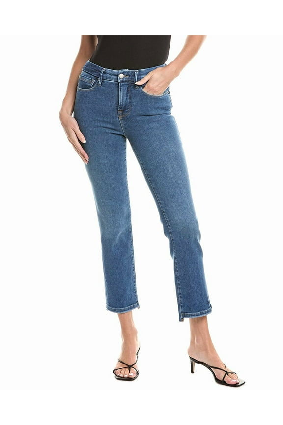 womens Good Legs Straight Indigo Jean, 00, Blue