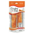 thumbnail image 1 of Good ’n’ Fun Triple Flavor Chews, 7 Inch Rolls, Rawhide Chews for Dogs, 2 Count, 1 of 9