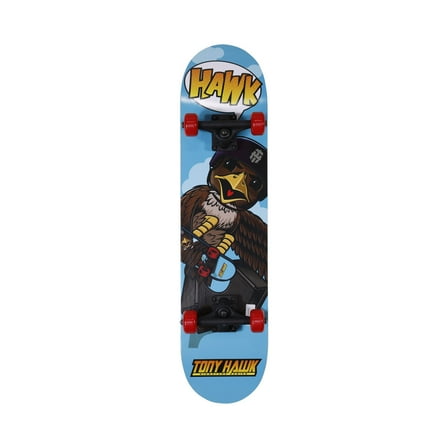 Tony Hawk Series 31" Skateboard for Beginners, First Time Skateboarder, Hawk