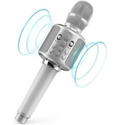 GOODAAA Wireless Karaoke Microphone for Phone Home Singing Portable Mic Speaker Y11S Condenser Microfone Bluetooth-Compatible