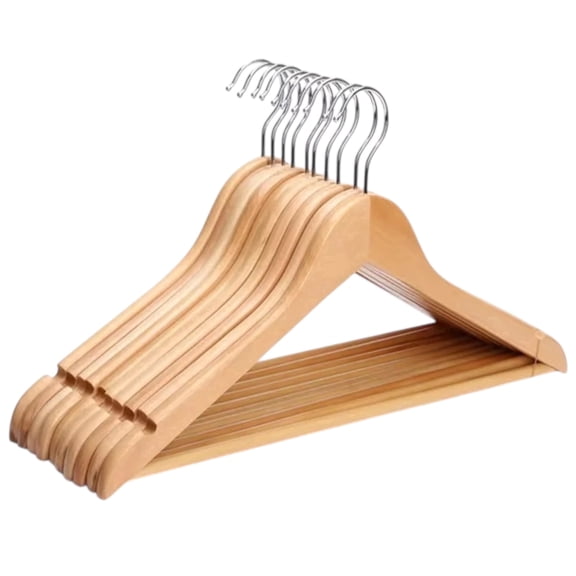 WOODEN BABY HANGERS-10 PACK