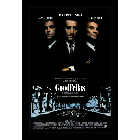 GOODFELLAS - 11x17 Framed Movie Poster
