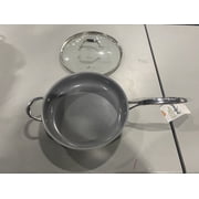 GOODFUL 4QT TITANIUM REINFORCED CERAMIC NON-STICK COOKER WITH GLASS LID - GRAY